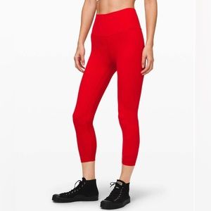 Lululemon Align Pant II 25" -Dark Red- Size 0